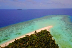Omadhoo pláž, Maledivy