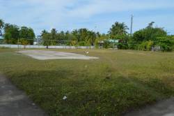 fotbalové hřiště na Maledivách
