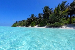 pláž ostrova Thoddoo