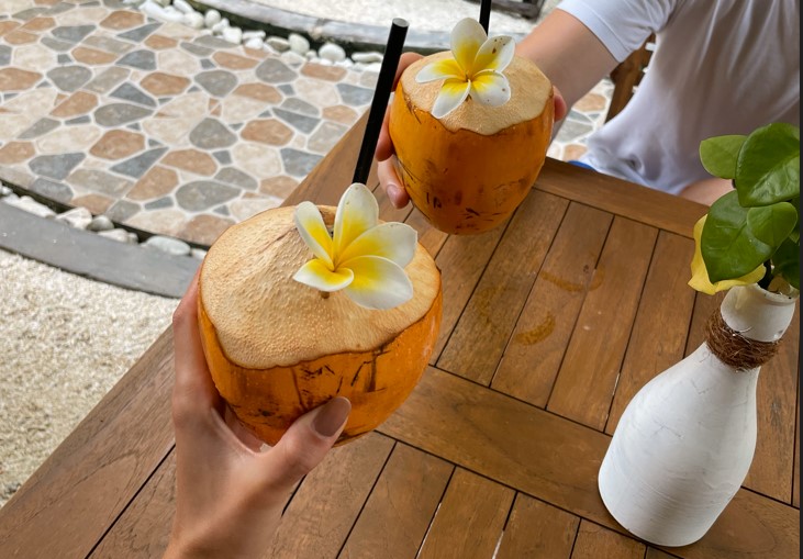 čerstvý kokos